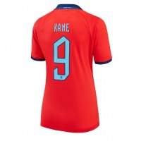Fotballdrakt Dame England Harry Kane #9 Bortedrakt VM 2022 Kortermet